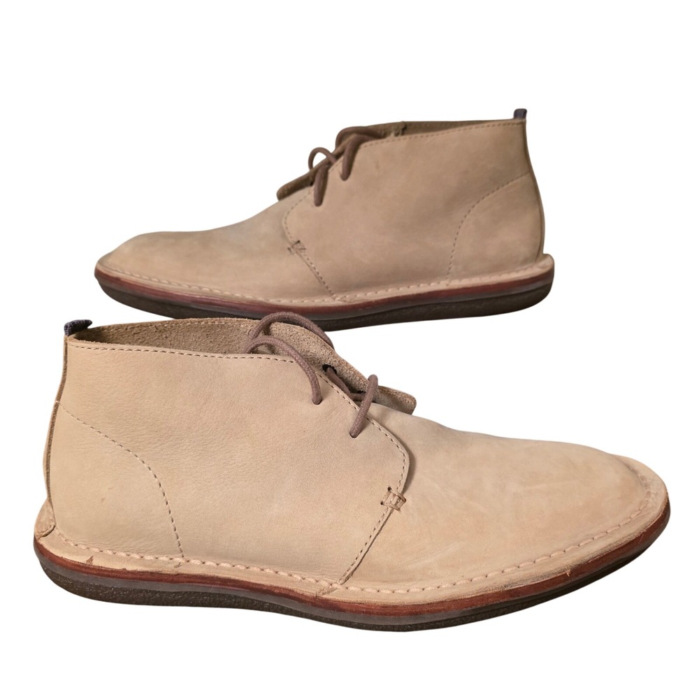 Cole Haan x Todd Snyder Mens Tan Nubuck Leather Chukka Desert Boots C14276 7M
